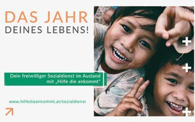 ONLINE INFOVERANSTALTUNG ZUM „SOZIALDIENST IM AUSLAND“