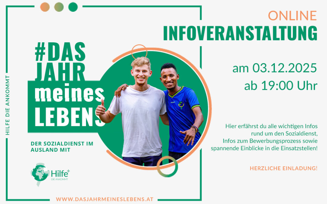 INFOVERANSTALTUNG zum Sozialdienst im Ausland am 03.12.2025
