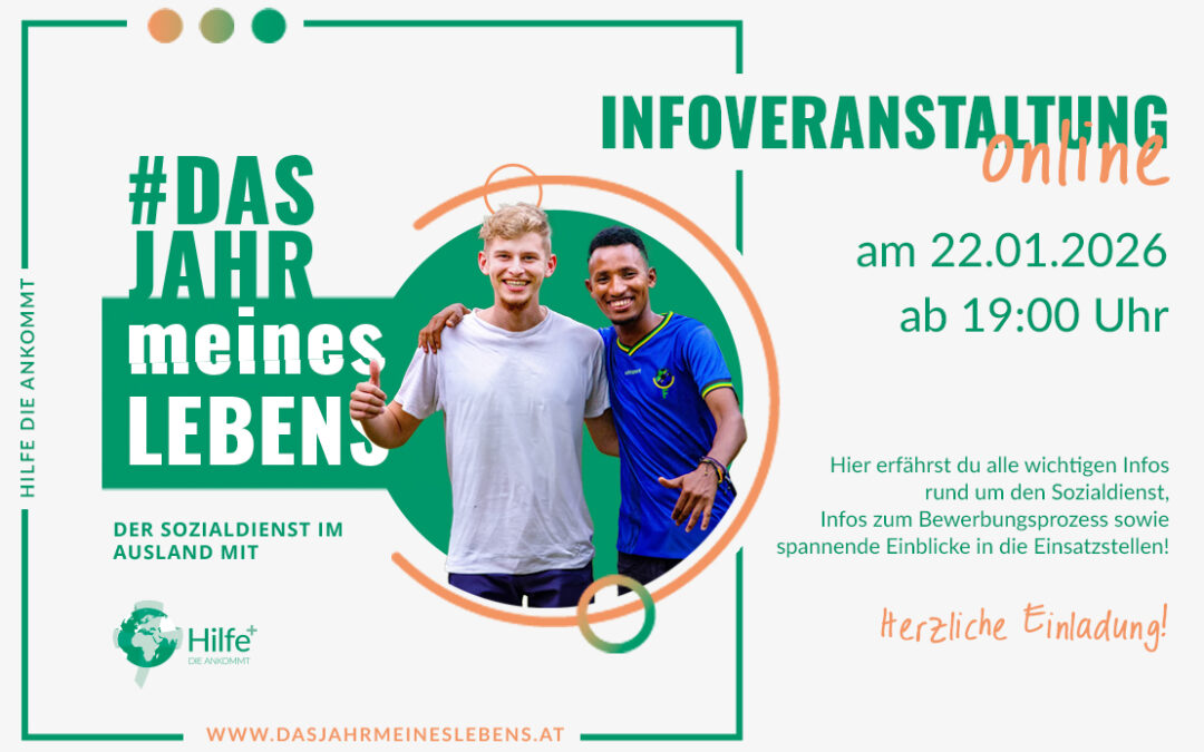 INFOVERANSTALTUNG zum Sozialdienst im Ausland am 22.01.2026